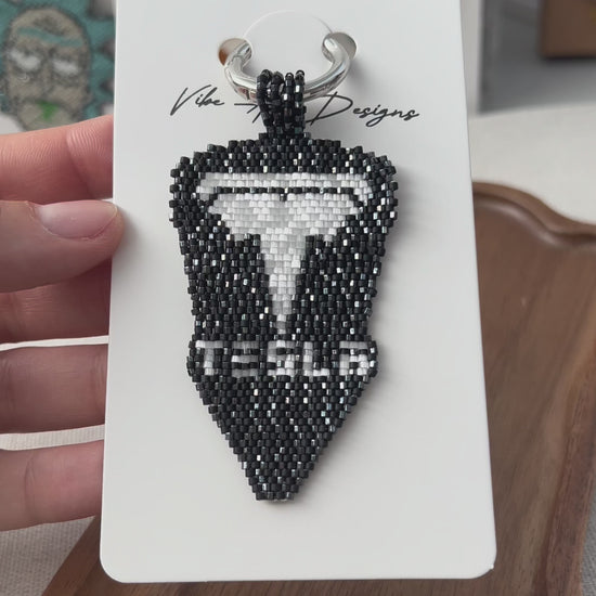 Handcrafted Tesla Logo Keychains Custom-Made