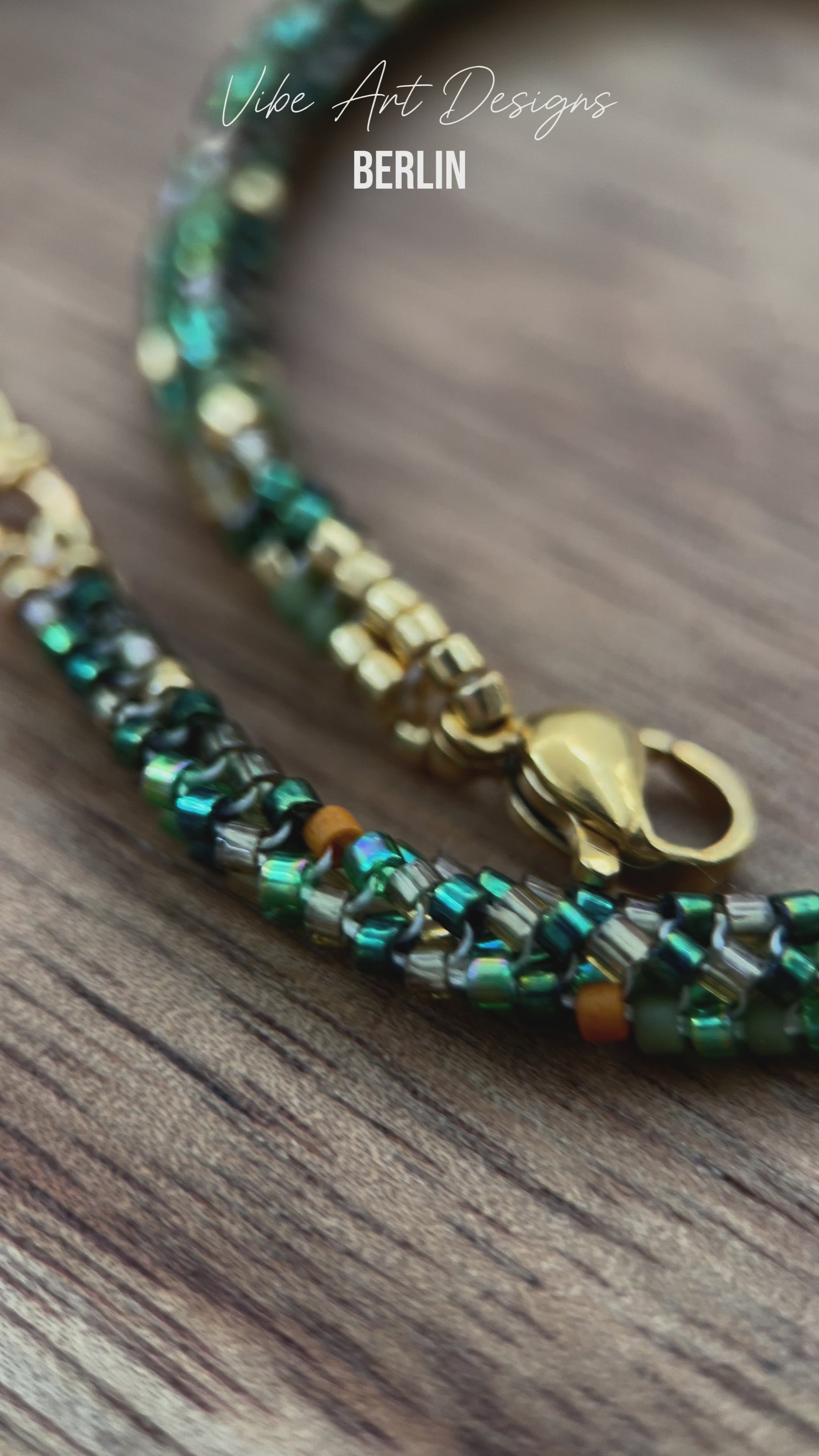 One-of-a-Kind Beaded Bracelet Handcrafted